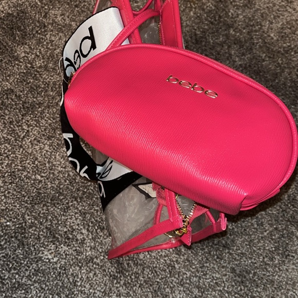 NWT BEBE Hanna clear tote bag - Picture 4 of 5